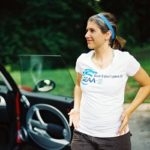 'Save it, Don't Pave It' White Women's VNeck