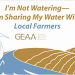 'I'm Not Watering' Yard Sign